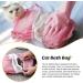 4-Piece Cat Grooming Bath Bag Set with Gloves and Nail Clippers - Perfect for Cats & Dogs Bathing and Nail Trimming - Buy Online on GoSupps.com