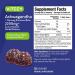 Extra Strength Ashwagandha Gummies 2200mg with Ginseng & Lemon Balm for Anxiety Relief - Vegan Sleep Aid & Stress Support Gummy Chews - Buy Online on GoSupps.com