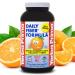 Yerba Prima Daily Fiber Formula 16 oz - Non-GMO Gluten Free Made in The USA Orange Flavor