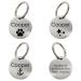 Dog brand with engraving 23mm / 30 mm many motifs |Optionally bilateral engraving |Paw heart star skull shooting star cross |Animal brand for dogs cats puppies horses