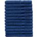 AKTI Premium Cotton Wash Cloths 12 Pack - 13x13 Inches - 520 GMS - Durable, Quick Dry & Extra Absorbent - Navy Washcloths for Home, Spa, Hotel, Bathroom & Kitchen - Buy Online on GoSupps.com