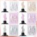 Ur Sugar Polygel Nail Set - 6 Color Glitter Builder Gel Kit for DIY Nail Extensions | Base & Top Coat Included - Buy Online on GoSupps.com