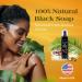 RA Cosmetics 100% Foaming Liquid Black Soap - 8oz Unscented | Natural Skin Care for All Skin Types - Ship Worldwide - Buy Online on GoSupps.com