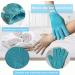 8 Piece Exfoliating Gloves Set for Body Scrub | Shower Accessories for Women | Bath Gloves for Exfoliation - Buy Online on GoSupps.com