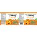 Natural Factors Tangy Orange Vitamin C 500mg - 180 Chewable Wafers | Fruit-Flavor Supplement - Buy Online on GoSupps.com