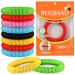 BUGBAND 48 Pack Mosquito Bracelets for Adults and Kids, Individually Wrapped, DEET Free, Natural and Waterproof Band