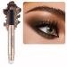 Enfuntins Cream Eyeshadow Stick  Brown Eyeshadow  High Pigmented Shimmer Eye Shadow Pencil with Soft Smudger  Long Lasting Waterproof Eye Highlighter Stick Eye Shadow Makeup (07 Cocoa Shimmer)
