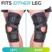 BraceAbility J Patella Knee Brace - Lateral Stabilizer for Dislocation and Subluxation - Left/Right Kneecap Support (Large) - Buy Online on GoSupps.com