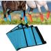 4Pcs Breathable Comfortable Horse Fly Boots with Tear Resistant Fine Mesh Protects Legs and Prevents Trampling Improves Riding Efficiency (Blue) - Buy Online on GoSupps.com