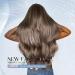Shop Long Wavy Ombre Blonde Brown Wigs for Black Women | Synthetic Wig with Bangs & Hair Replacement Options - Buy Online on GoSupps.com