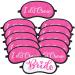 12 Pieces Bride and Bridesmaids Sleep Mask Bridesmaid Proposal Present Bridal Party Favor Eye Coverings Bachelorette Sleep Eye Masks Sleep Shade Blindfold Party Favor Accessories