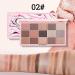Blendable Eye Shades Makeup - Blendable Shining Natural-Looking Eyeshadow - Makeup Supplies Satge Use for Home Working Shopping Gathering Dating Traveling 02# - Buy Online on GoSupps.com