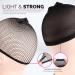 FANDAMEI 6PCS Wig Cap Set - 4 Black Nylon + 2 Mesh Cap Net for Women's Halloween & Cosplay Wigs - Buy Online on GoSupps.com