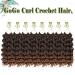 GoGo Curl Crochet Hair 10 Inch 8 Packs Water Wave Short Beach Curl Synthetic Deep Twist Extensions T30 - Buy Online on GoSupps.com
