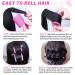 Jumbo Hair Curlers Rollers Set - 24Pcs Self Grip Rollers with Stainless Steel Clips for Long & Short Hair Volume - Buy Online on GoSupps.com