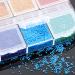 12 Grids Nail Micro Pixie Beads Multicolor Tiny Glass Rhinestone Elf Micro Caviar Crystal Beads for DIY Embellishment Decorations - Buy Online on GoSupps.com