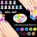 30-Piece Nail Decoration Charms Set: Fluffy Pom Balls, Cute Bear, Candy Resin Charms - Buy Online on GoSupps.com