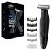 Braun Series XT3 One Blade Hybrid Beard & Stubble Trimmer Electric Shaver for Men Body Groomer for Manscaping Gifts For Men XT3200 Black Razor