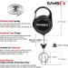 SAMSFX Fly Fishing Knot Tying Tools - Quick Knot Tool for Hooks, Lures, Flies, Trout Line Backing - 2 Sets with Zinger Retractors - Red Grip Knot Tool & Carabiner Zinger - Buy Online on GoSupps.com