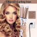 3 Barrel Hair Crimper Iron - Professional Curling Wand for Deep Waves | Fast Heating Ceramic | Perfect Valentine's Gift - Buy Online on GoSupps.com