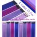 Colorful Clip-in Hair Extensions - LSKJMO Blue Purple Lavender Synthetic Wig Pieces for Party Highlights - Buy Online on GoSupps.com