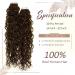 Runature Real Hair Extensions Tape - Brown Curly 40cm | Invisible Tape-In Extensions | 20 Pieces 50g Color #4NW - Buy Online on GoSupps.com