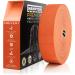 (135 Feet) Bulk Kinesiology Tape Waterproof Roll Sports Therapy Support for Knee Muscle Wrist Shoulder Back/Original Uncut Premium Therapeutic Elastic & Hypoallergenic Cotton - (Orange)