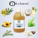 La Almona Unscented Pure Castile Liquid Soap 1 Gallon - Multipurpose for Hands, Face, Body, Laundry & Dishes - All-Natural Ingredients - Fragrance-Free - 128 Fl Oz - Buy Online on GoSupps.com
