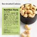 NUTS U.S. Raw Unsalted Cashews - Whole Kernels, No Shell - 1 lb Pack | Fresh, Unroasted, Natural Bulk Cashews - Buy Online on GoSupps.com