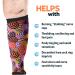 Viasox Concentric EasyStretch Diabetic Socks for Men & Women - Non-Binding Seamless Toe Large Multicolor Perfect for Comfort & Health - Buy Online on GoSupps.com
