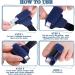 Adjustable Toe Splint Straightener - 1 Pair for Toe Pain Relief - Buy Online on GoSupps.com