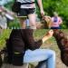 HANWELL Dog Treat Bag with Built-In Poop Bags Dispenser Puppy Pet Training Walking Pouch with Adjustable Waist Belt & Shoulder Strap Hands Free Carries for Running (Black) - Buy Online on GoSupps.com