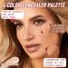 5 Colors Correcting Concealer Palette Waterproof Long Lasting Cream Contour Palette for Women Contouring Concealer Liquid Foundation Makeup Palette with Brush 01# Light - Buy Online on GoSupps.com