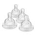 Philips Avent Anti-Colic Baby Bottle Slow Flow Nipple  4pk  Flow 2  SCF422/47