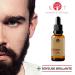 3-in-1 Beard Oil - Stimulate Hair Growth & Moisturize | 100% Natural with Castor Jojoba Almond Oils | 15ml - Buy Online on GoSupps.com