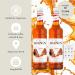 Monin Caramel Syrup Multipack x2 1L for Coffee. 100% Natural Flavours and Colourings Vegan-Friendly Allergen-Free with Gift Harbour Coffee Recipe Card - Buy Online on GoSupps.com