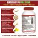 Nutridom Max Drive Supplement - Panax Ginseng Siberian Ginseng Maca Root and Tribulus Terrestris - Non GMO Gluten free - 60 Count - Buy Online on GoSupps.com