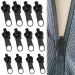 Sanfu zipper Zipper 12PC's zipper repair set universal zipper zipper pullers zipper repair set for jacket coat suitcase (three sizes)