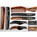 Barbers Vintage Classic Hair Comb for Men - Tortoise Shell Finish | Handmade Fine & Coarse-Tooth Grooming Comb (18cm) - Buy Online on GoSupps.com