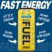 Applied Nutrition BodyFuel Energy & Vitamins Drink - Fast Energy Energy Drink Sugar Free with Caffeine (Pack of 12 Cans x 330ml) (Blue Raspberry) - Buy Online on GoSupps.com