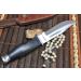 Perkin Hunting Knife with Leather Sheath - Premium KLS Outdoor Knife for Hunters - International Shipping Available - Buy Online on GoSupps.com