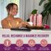 TRIHARD Muscle & Mind Soak - Pre & Post Workout Epsom Salt Bath Bomb with Red Algae and Magnesium - Buy Online on GoSupps.com