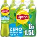 LIPTON ICE TEA Zero Green Tea Sugar-free iced tea with green tea flavor DISPOSABLE (6 x 1.5 l) Green Tea Zero Old Version