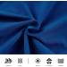 LEAO Youth Boys Compression Shorts 2-Pack Black/Royal Blue Large - Performance Athletic Underwear & Sports Boxer Briefs - Buy Online on GoSupps.com