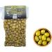 Greek Green Olives with Lemon | 1kg Vacuum-Sealed | Traditional Chalkidiki Variety |Key in The Mediterranean Diet | Loaded with Important Nutrients and Antioxidants| No Preservatives - Buy Online on GoSupps.com