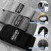 Hurdilen Exercise Loop Bands Resistance Bands Set with 3 Resistance Levels of Workout Bands and Carrying Case and Workout Manual Support for Gym Pilates Yoga Crossfit Muscle Building etc. (Black Grey Light Grey) - Buy Online on GoSupps.com