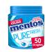 Mentos - Mentos Pure Fresh Mint Chewing Gum - Sugar Free Chewing Gum - Green Tea - Long Lasting - Fresh Breath - 8 Boxes of 50 Dragees