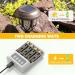 Buy EBL AA Rechargeable Batteries for Solar Lights - 1300mAh NiMH Long Lasting Performance Pack of 12 for Outdoor & Garden Use - Buy Online on GoSupps.com