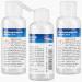 Newgen Medicals Hand Disinfectant: 3 Set Hand Disinfection Gels Spender bottle alcohol-free 60ml each (quick disinfection wrist soap dispenser)