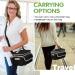 Medicine Storage Bag - Portable Pill Organizer & Travel Medication Bottle Holder - Black Classic First Aid Kit with Shoulder Strap - Buy Online on GoSupps.com